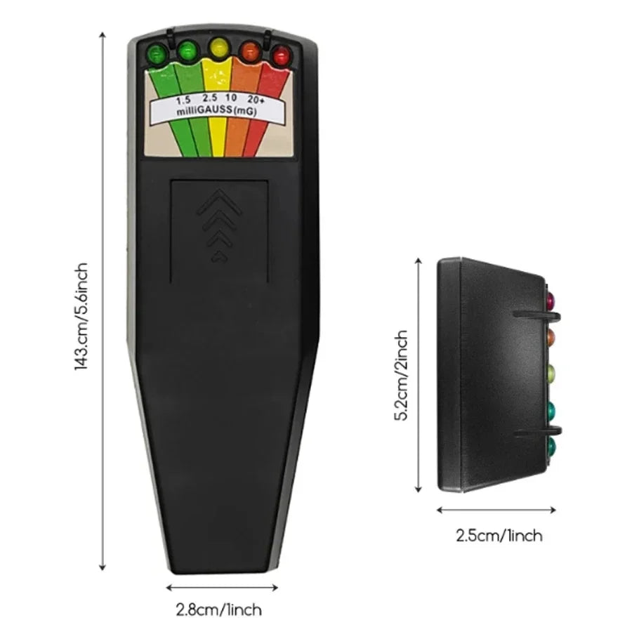 5-in-1 Professional EMF Field Detector – Portable Ghost Hunting & Paranormal Equipment Tester